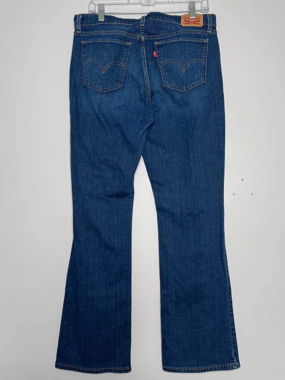 Levis 415 Relaxed Bootcut Jeans Size 29 Medium Wash Mid Rise Denim 100% Cotton - Picture 2 of 5